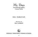 Cover of My Days by R.K. Narayan