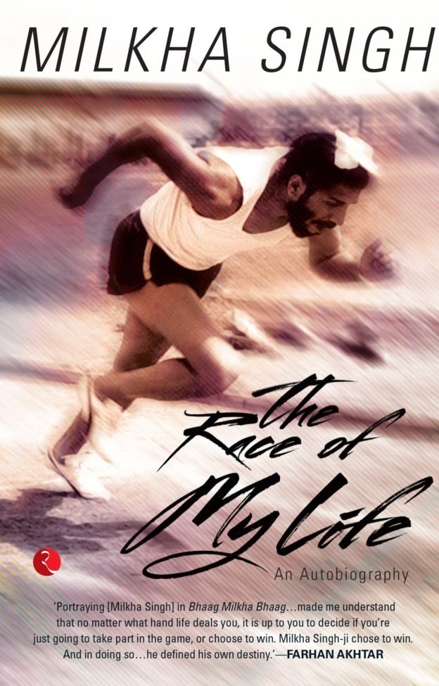 Cover of The Race of My Life: An Autobiography by Milkha Singh with Sonia Sanwalka